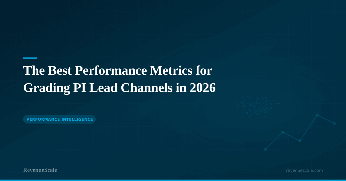 The Best Performance Metrics for Grading PI Lead Channels in 2026